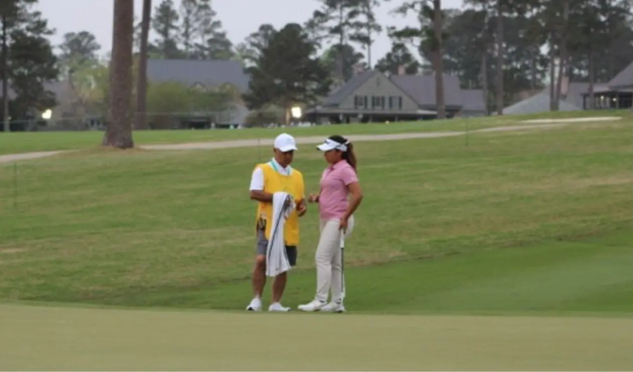 María José Marín, golfista colombiana