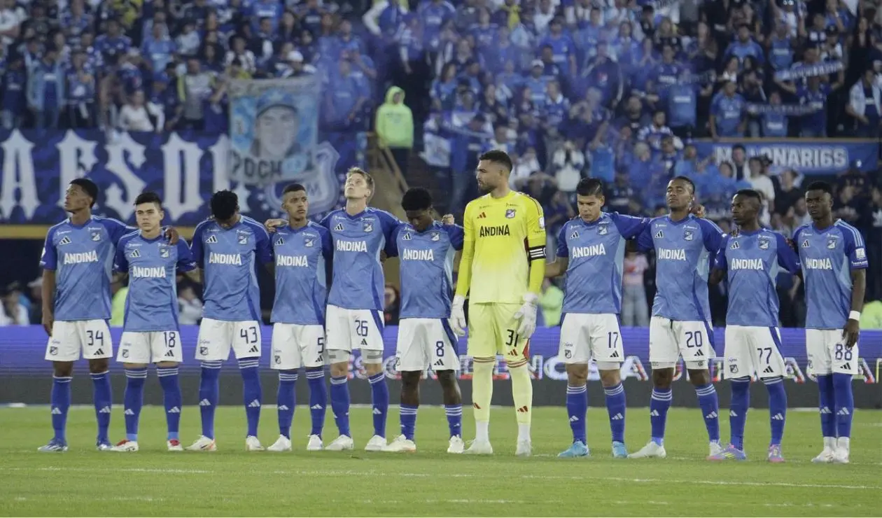 Plantilla de Millonarios en el 2025