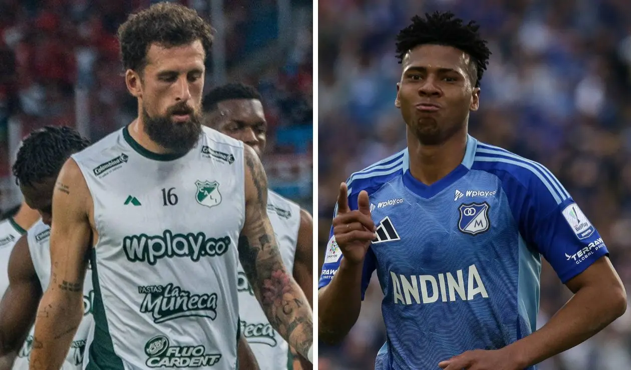 Cali y Millonarios en la Liga Betplay