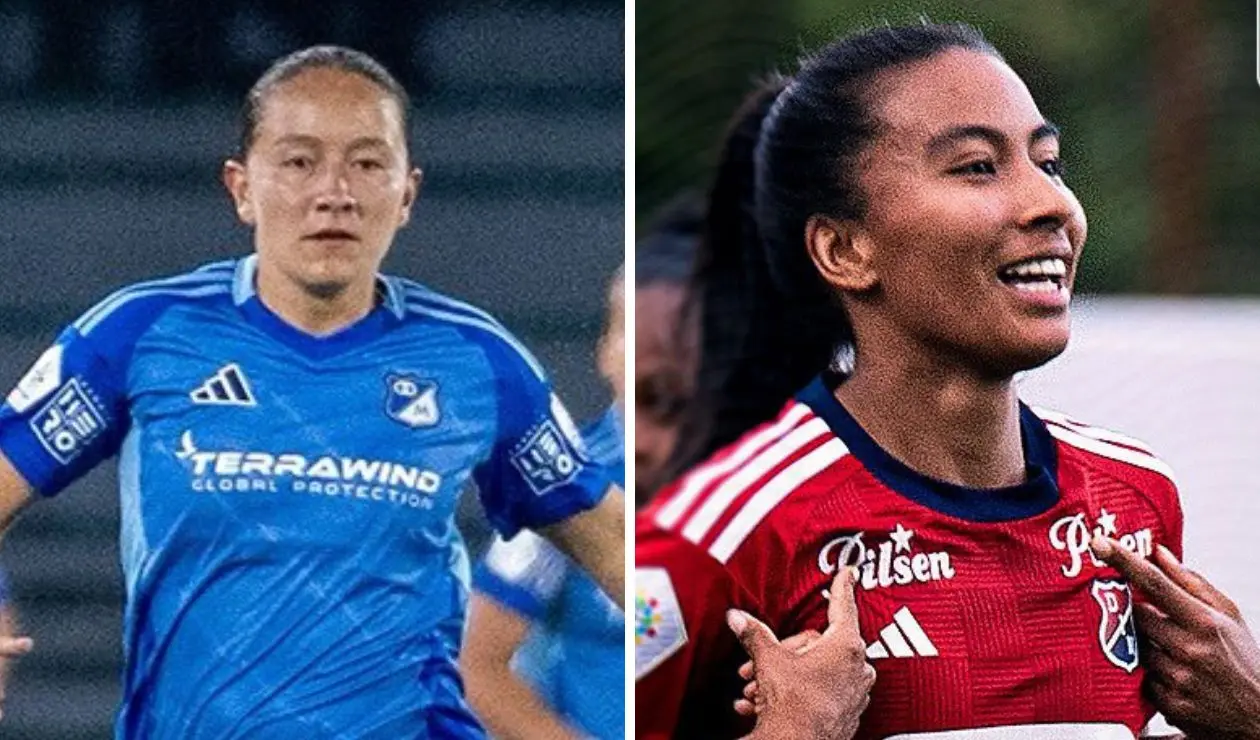 Millonarios y Medellín en la Liga Femenina 2025