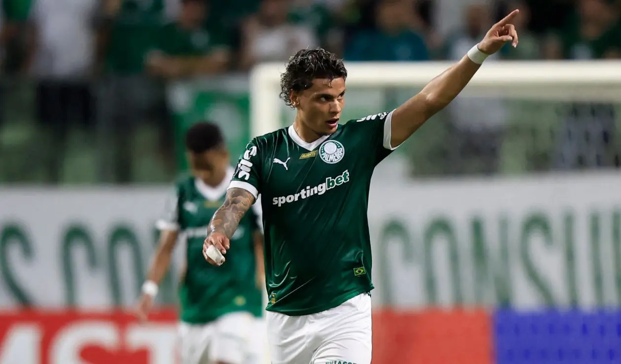 Richard Ríos en la puerta de salida de Palmeiras: opciones en Europa