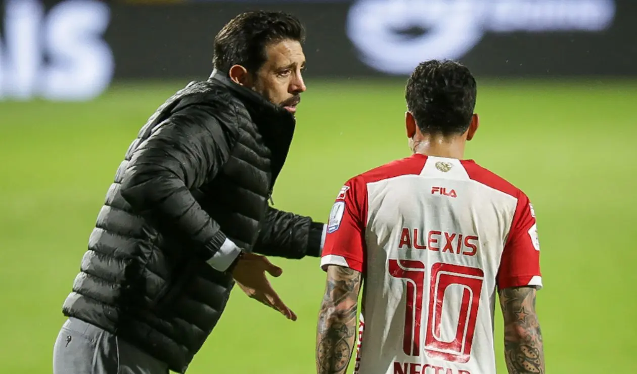 Jorge Bava con Santa Fe