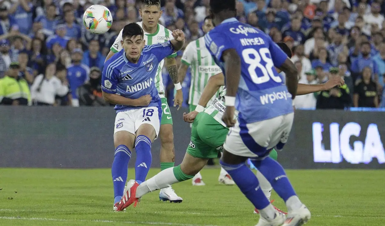 Millonarios vs Nacional, Liga Betplay 2025-1