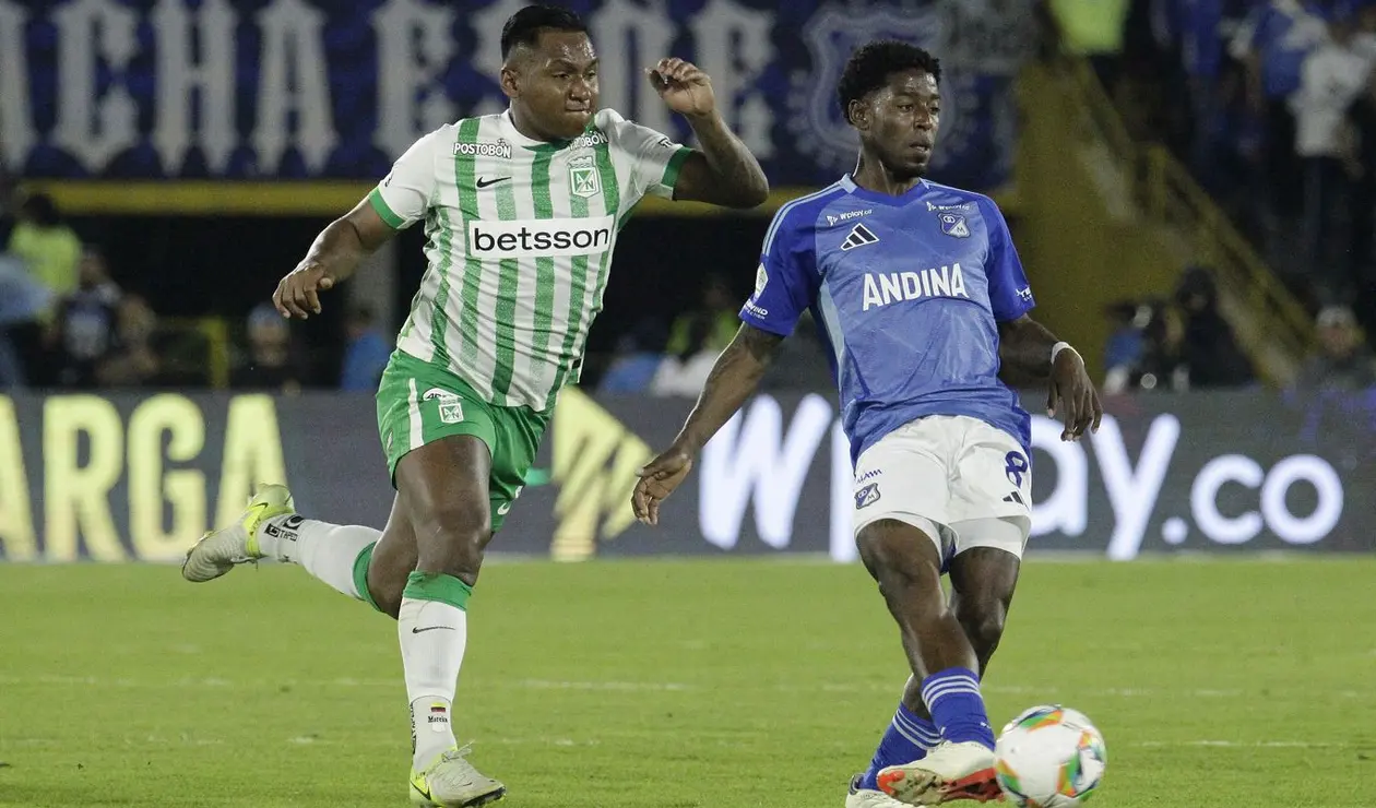 Millonarios vs Nacional, Liga Betplay 2025-1