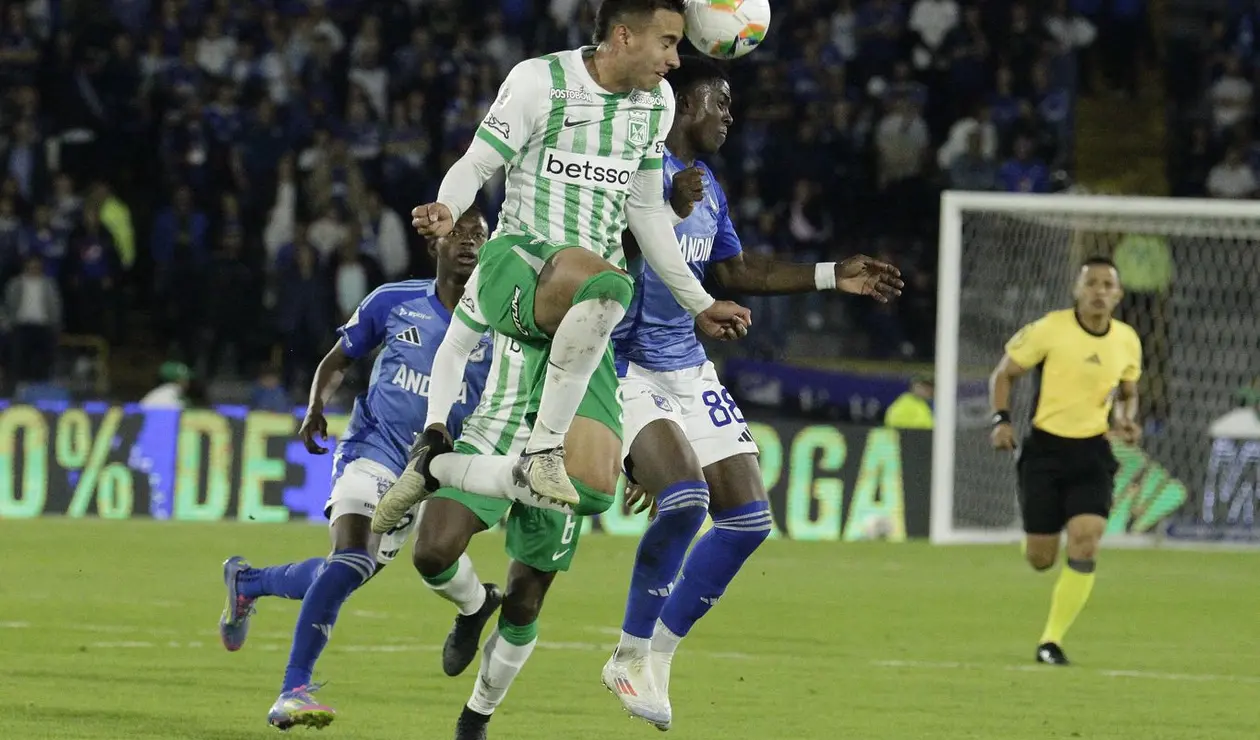 Millonarios vs Nacional, Liga Betplay 2025-1