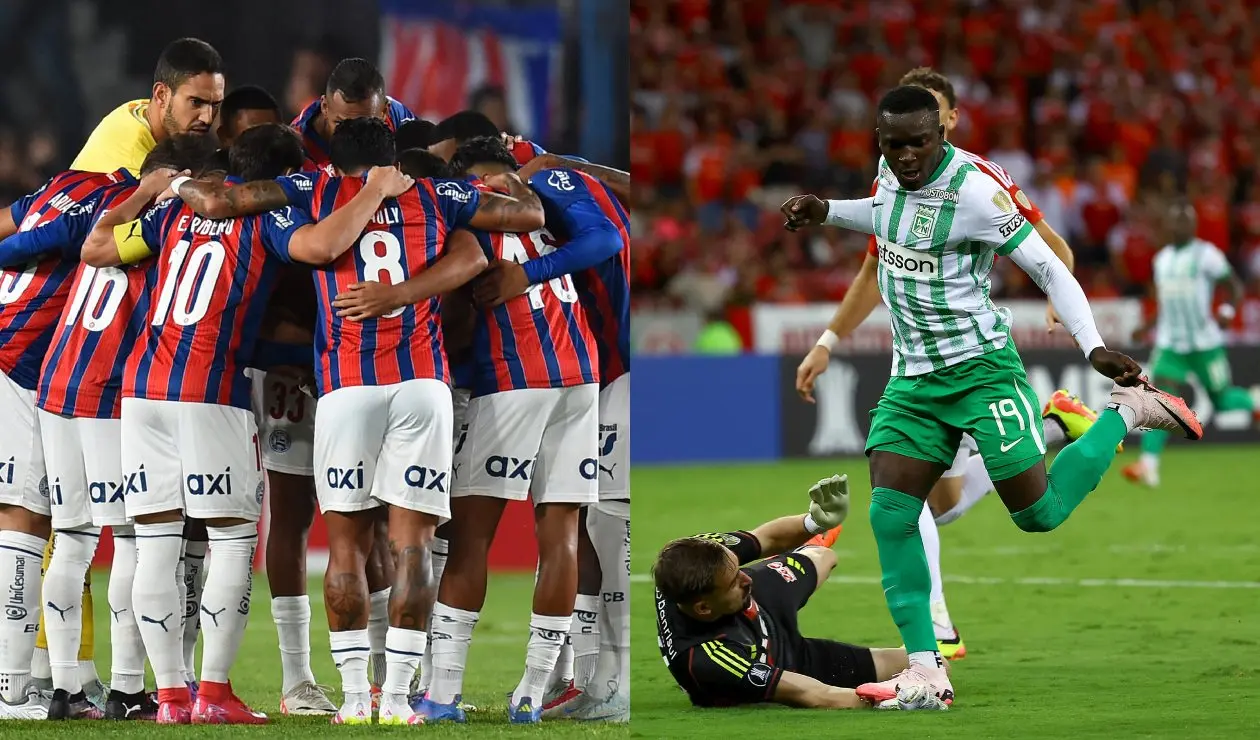Bahía vs Atlético Nacional