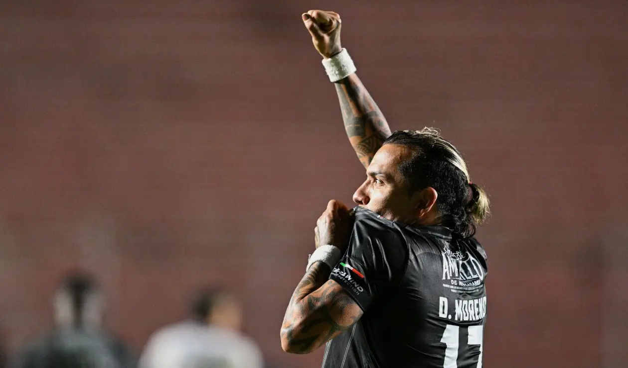 Dayro Moreno en Copa Sudamericana vs Gualberto Villarroel