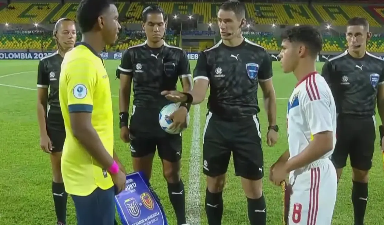 Ecuador y Venezuela en duelo por el Sudamericano Sub-17 del 2025