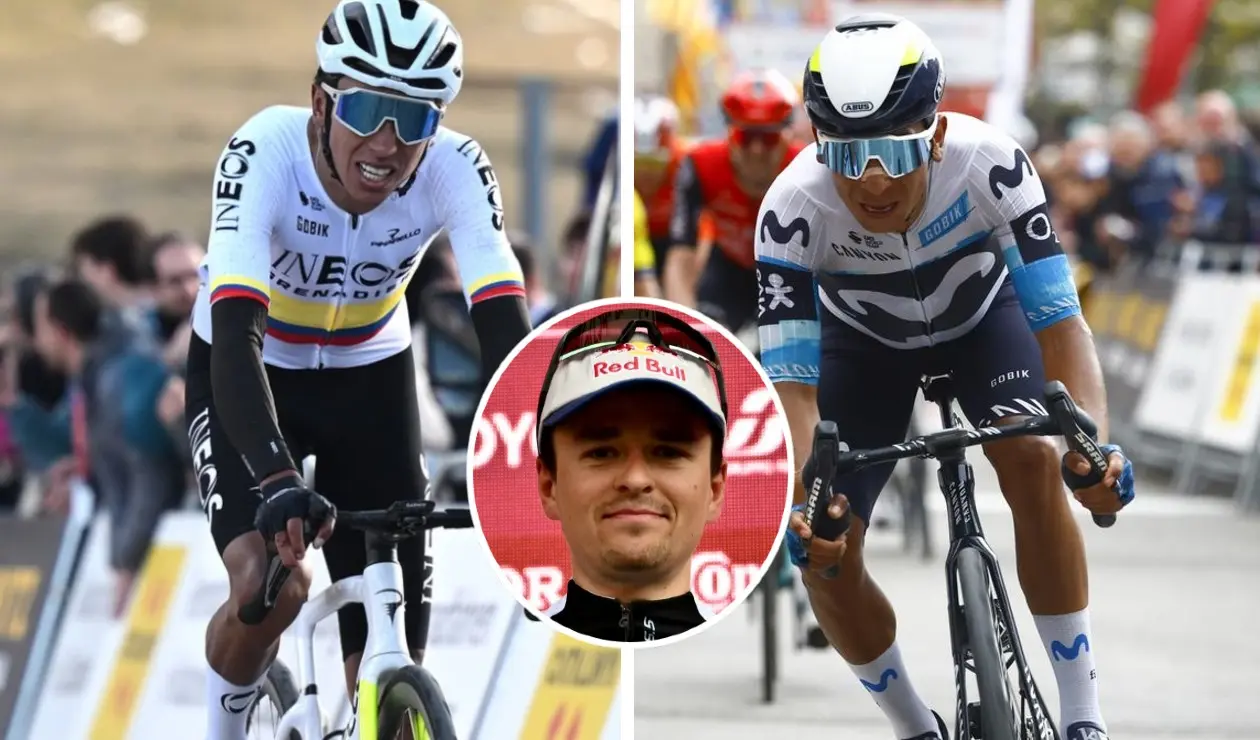 Egan Bernal - Thomas Pidcock - Nairo Quintana: ciclistas