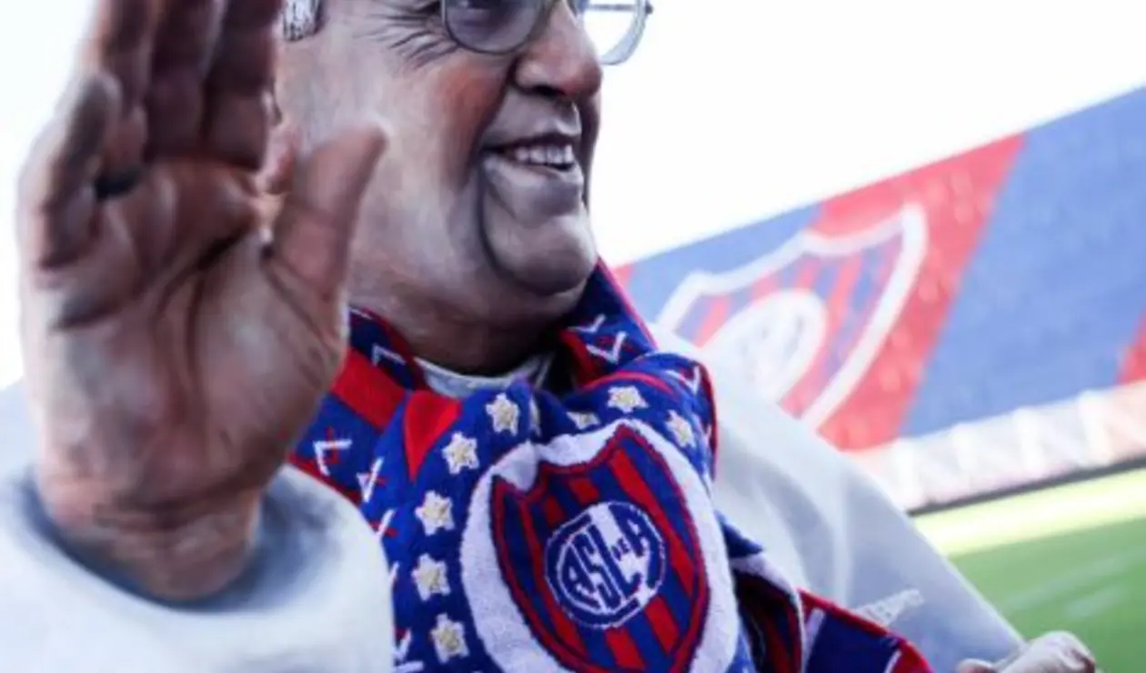 Homenaje de San Lorenzo al Papa Francisco