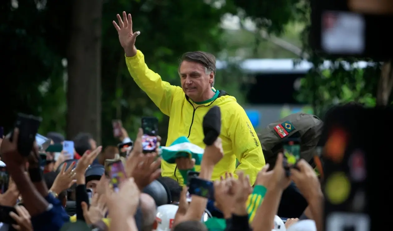 Jair Bolsonaro, expresidente brasileño