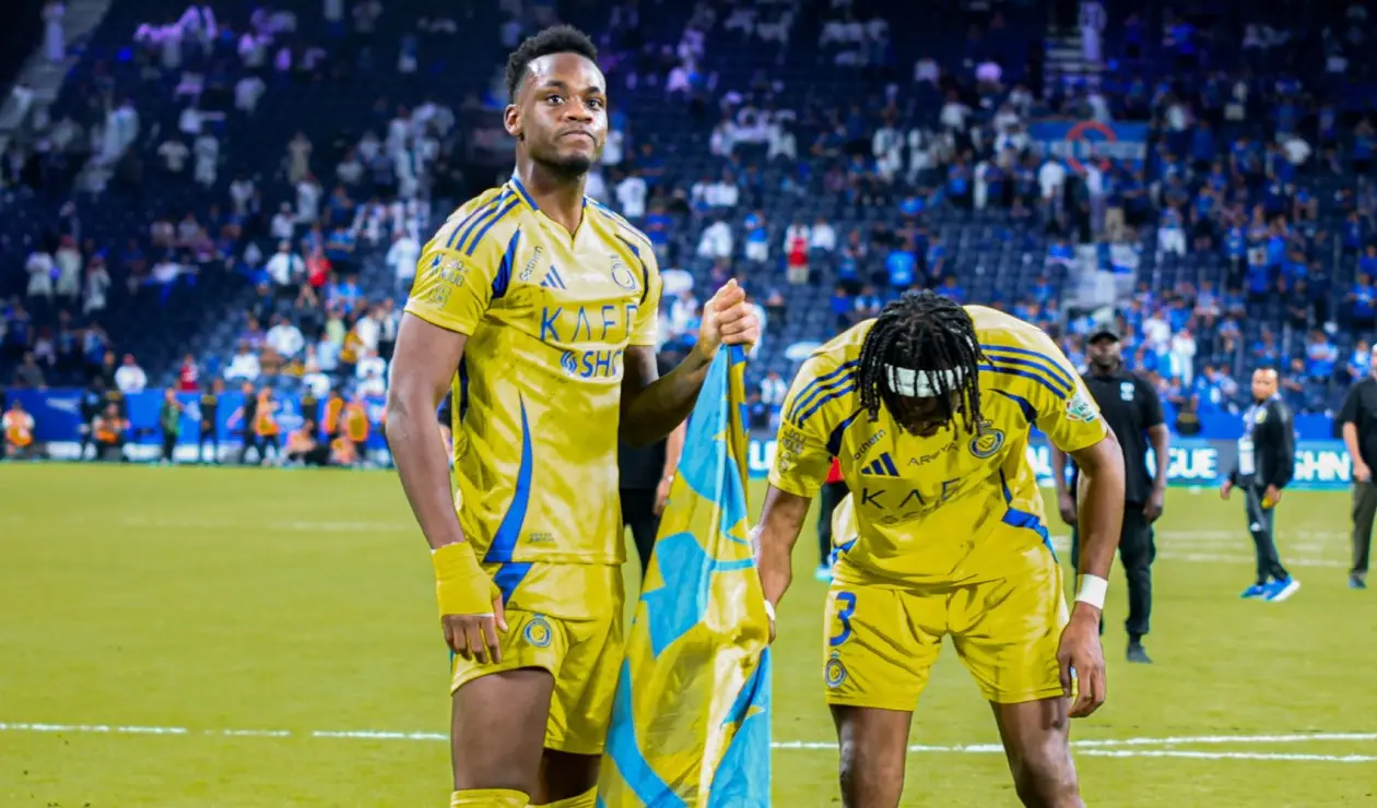 Jhon Jáder Durán con el Al Nassr