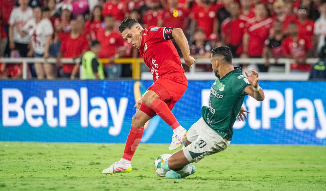 Juan Fernando Quintero en América vs Cali