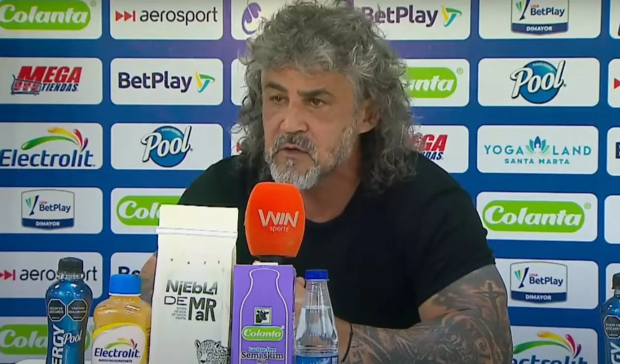 Leonel Álvarez, director técnico de Atlético Bucaramanga