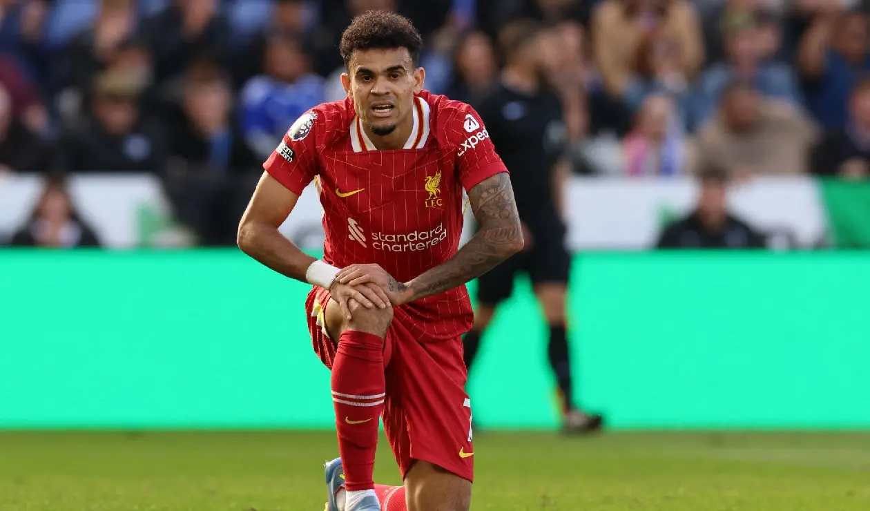 Luis Díaz, futbolista de la Selección Colombia en Liverpool