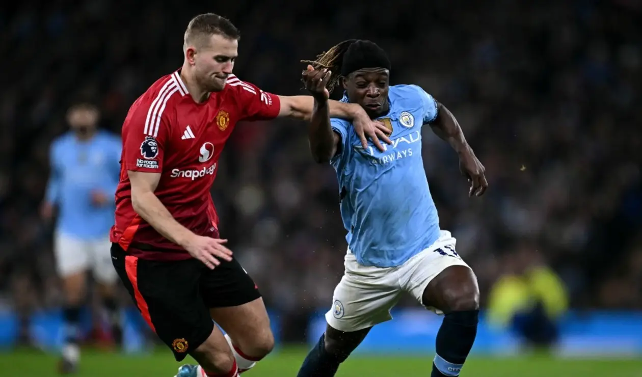 Manchester City y Manchester United en duelo de Premier League 2024-2025
