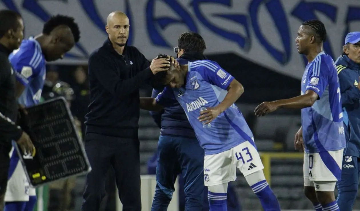 David González habló del departamento médico de Millonarios