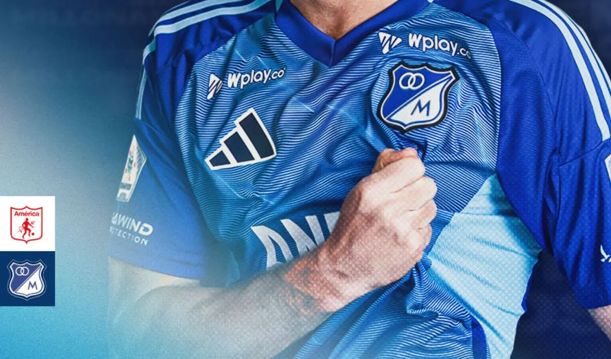 Este es el equipo titular de Millonarios para enfrentar a América de Cali en la Liga BetPlay