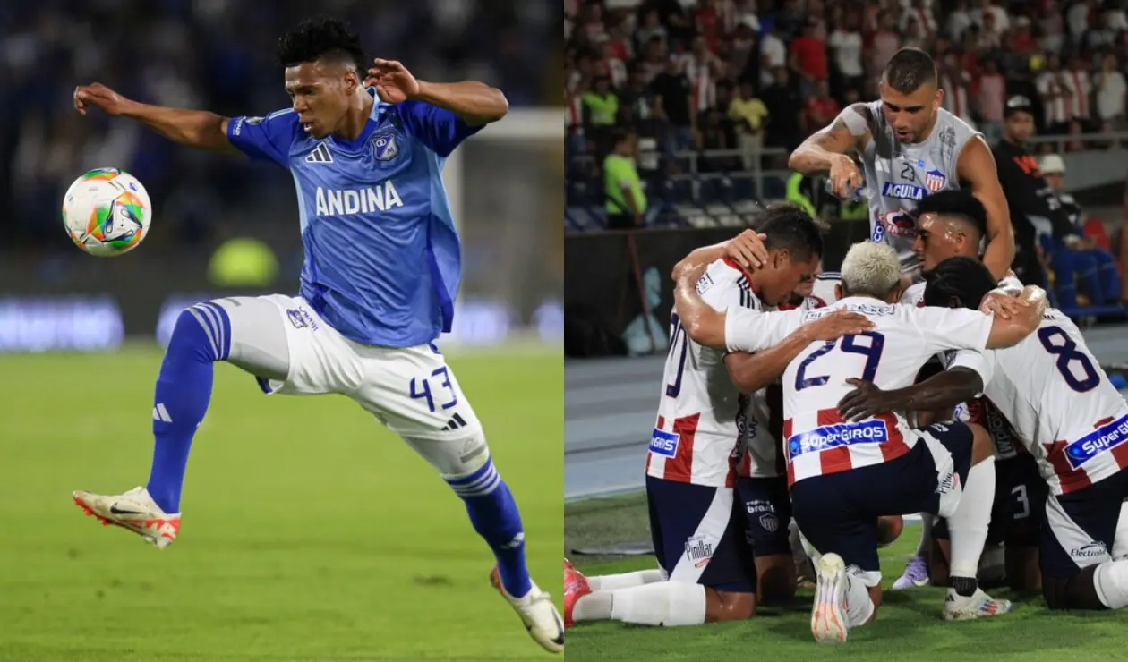 Millonarios y Junior Liga BetPlay