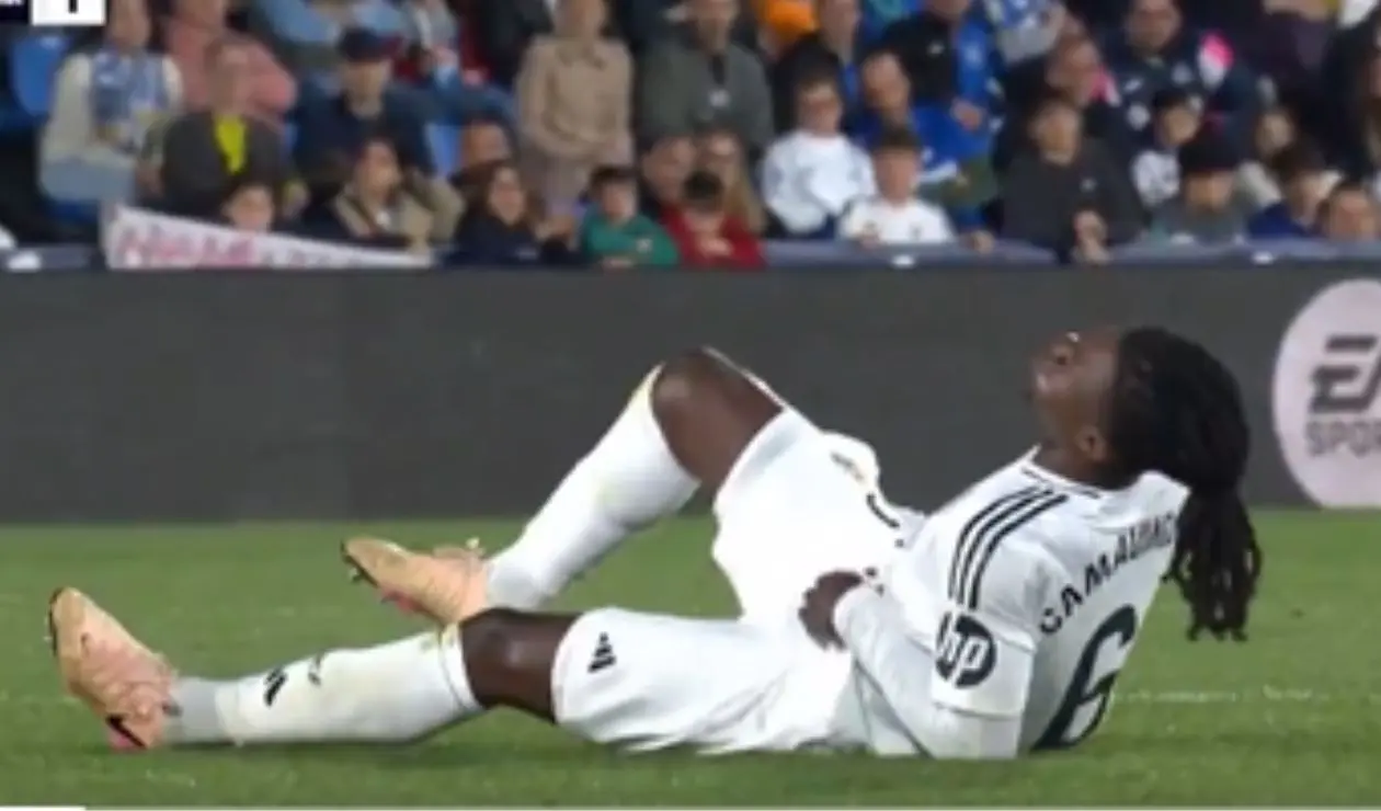 Real Madrid confirmó el parte médico de Eduardo Camavinga 