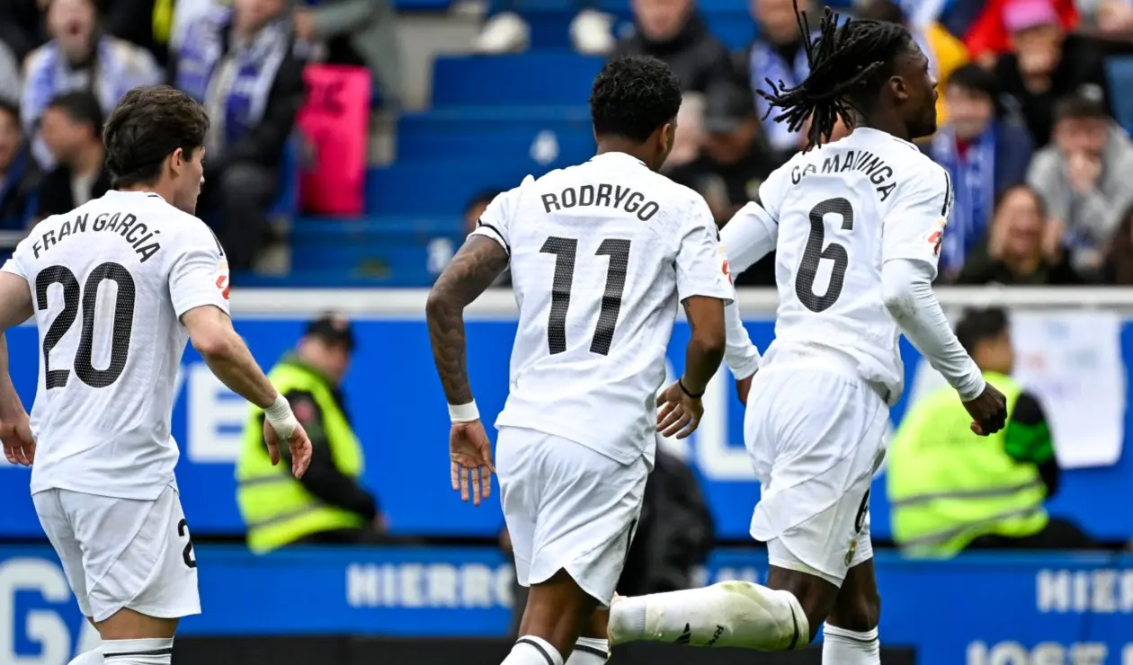 Real Madrid venció a Alavés en la Liga de España