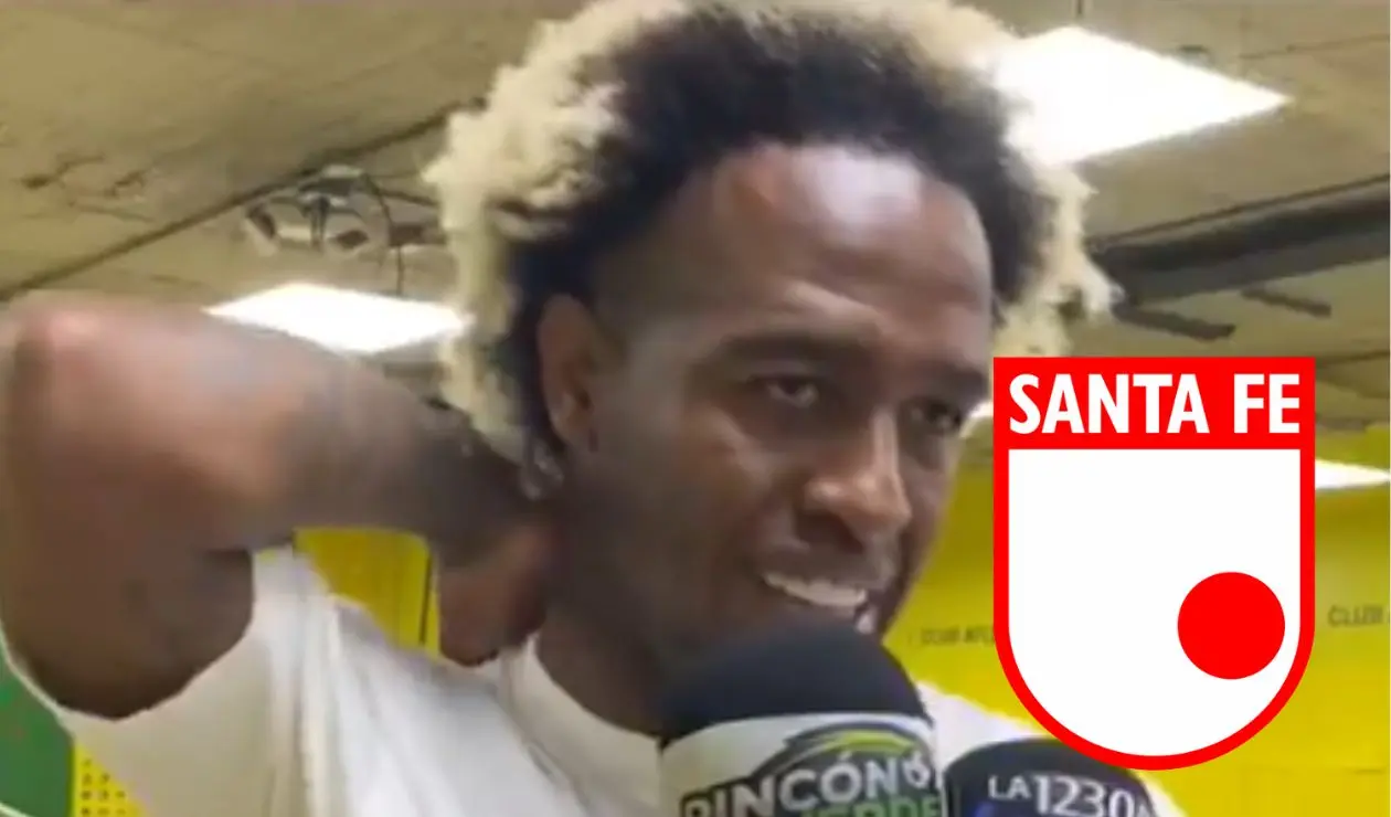 Kevin Londoño habló sobre la hinchada de Santa Fe 