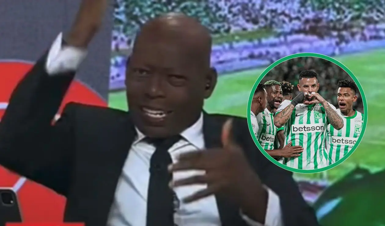 Tino Asprilla se fue en contra de Atlético Nacional 