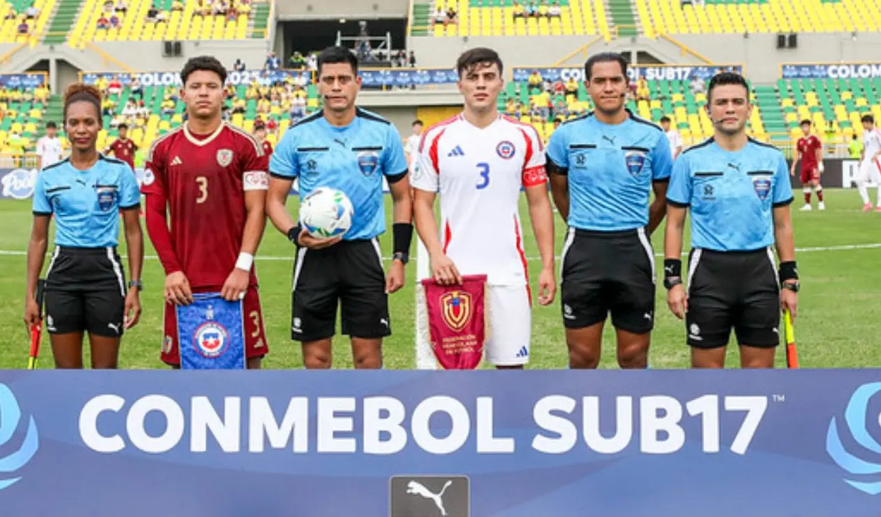 Venezuela vs Chile, Sudamericano Sub-17