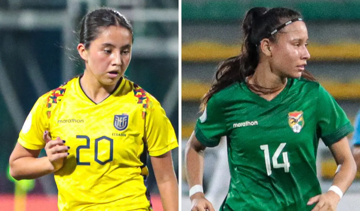 Ecuador vs Bolivía en el Sudamericano femenino sub-17
