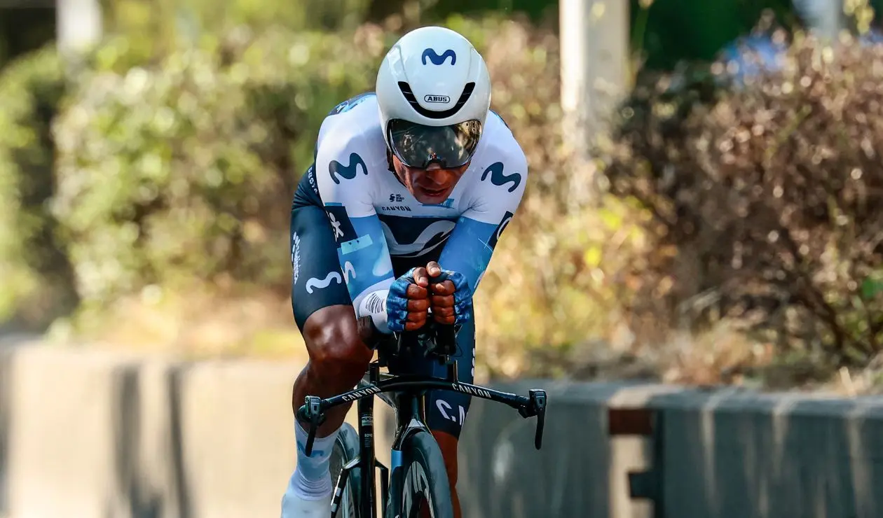 Nairo Quintana en el Giro de Italia 2025