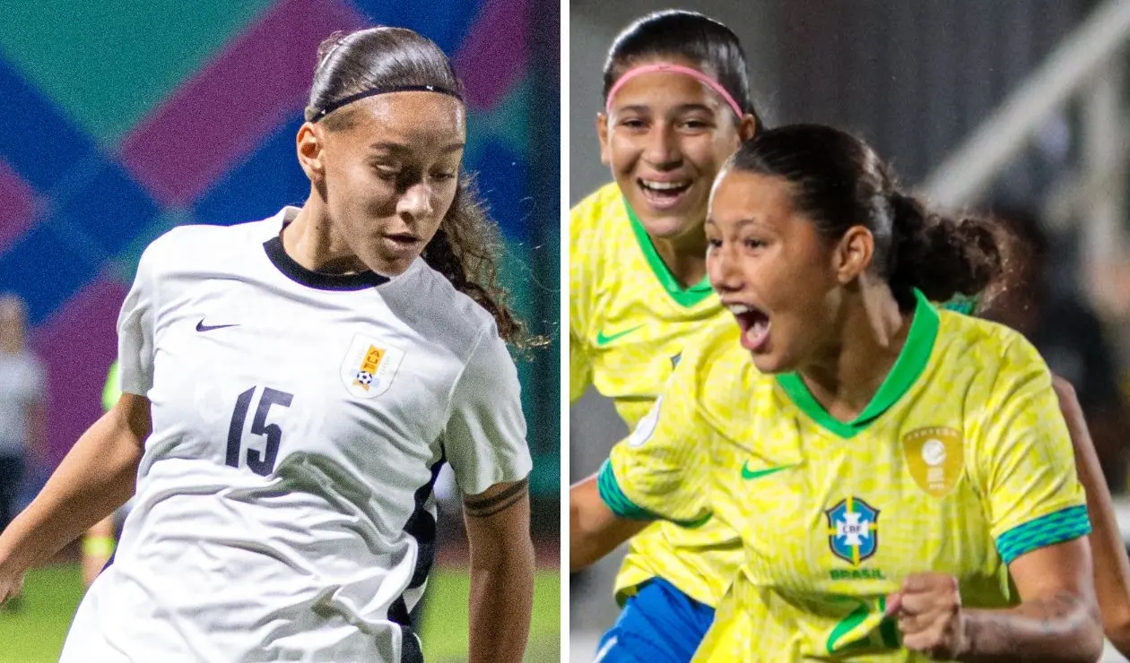 Uruguay vs Brasil, Sudamericano femenino sub-17
