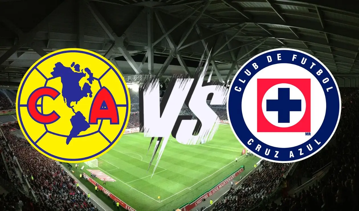 Escudos América vs Cruz Azul
