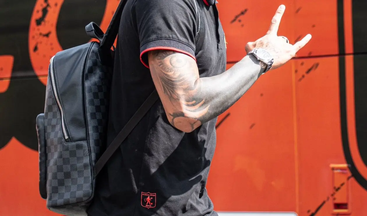 Duván Vergara viajó con América de Cali a enfrentar a Junior 