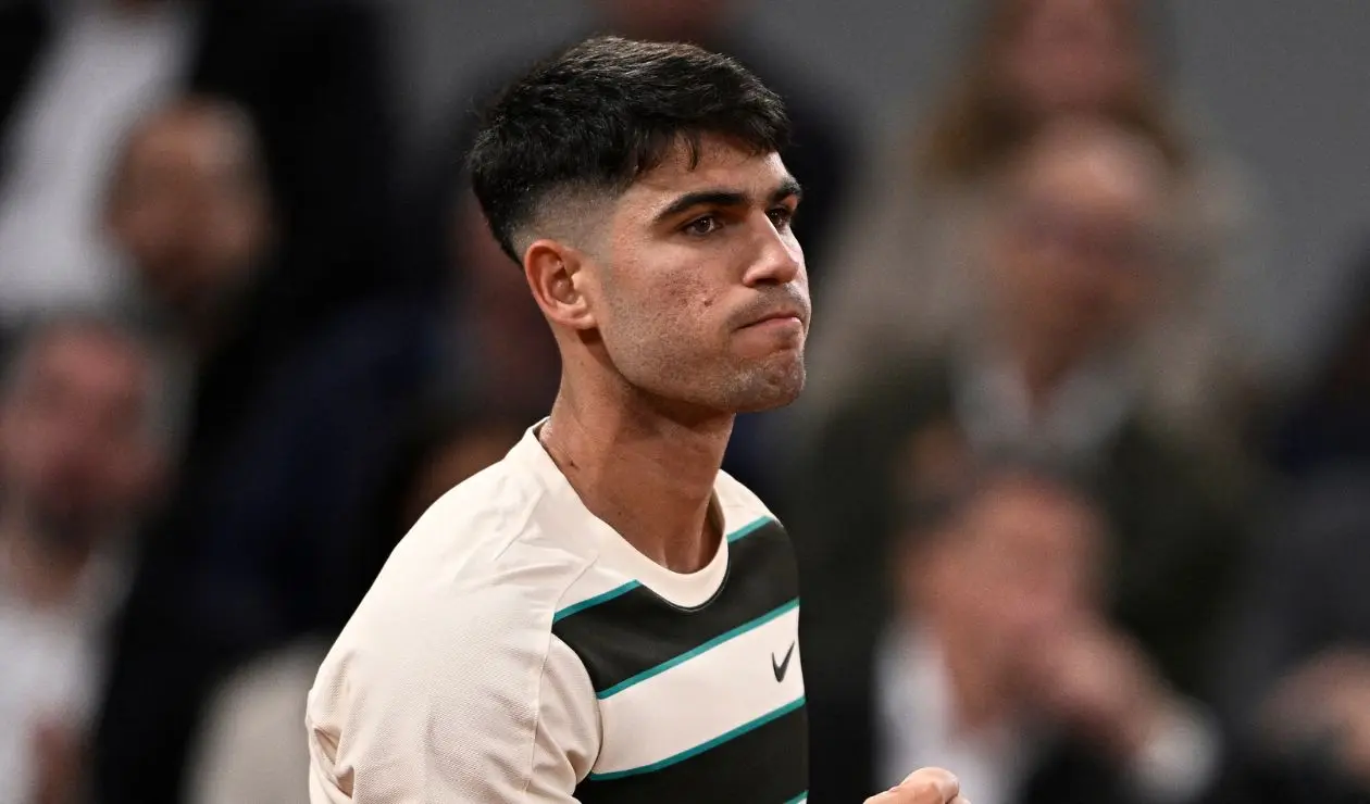 Carlos Alcaraz se sinceró tras clasificar a la segunda Ronda de Roland Garros