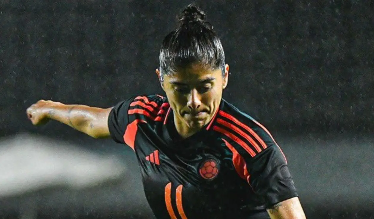 Catalina Usme con la Selección Colombia Femenina