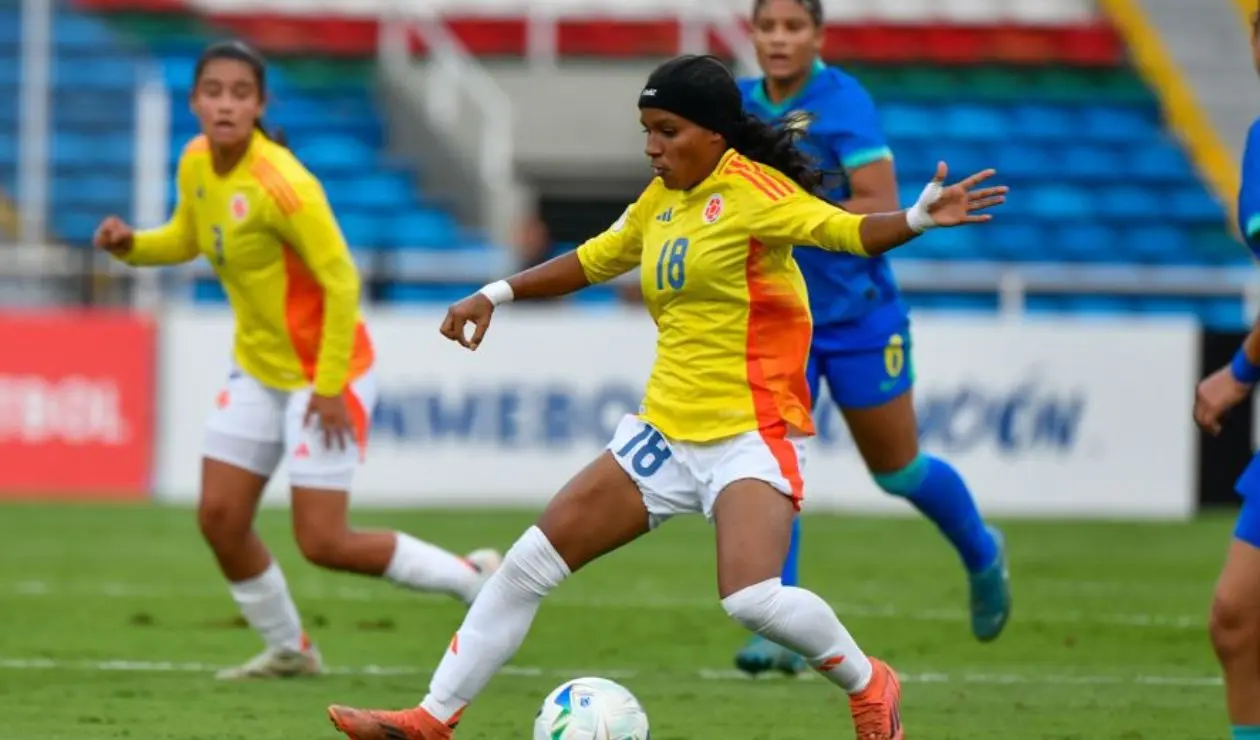Sudamericano U17: Colombia perdió con Brasil y dijo adiós al título