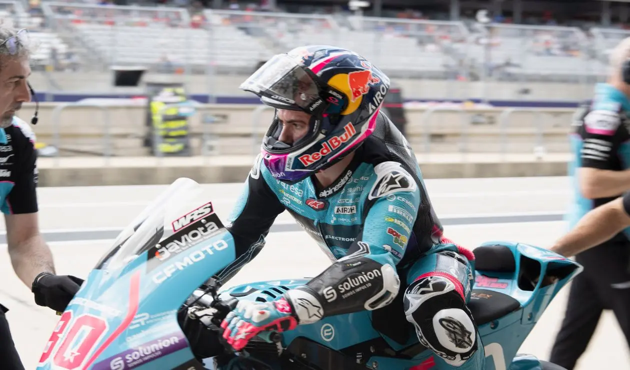 David Alonso en Moto2