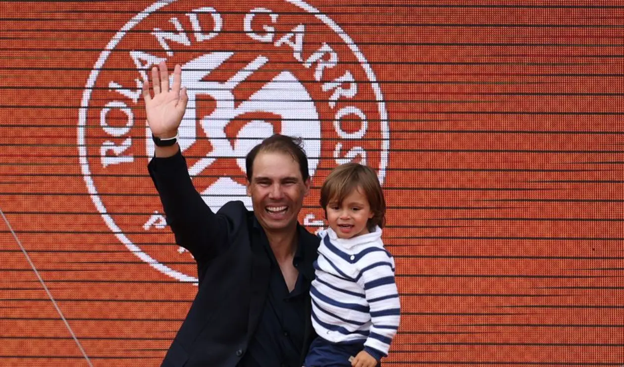 Homenaje Rafael Nadal en el torneo de Roland Garros