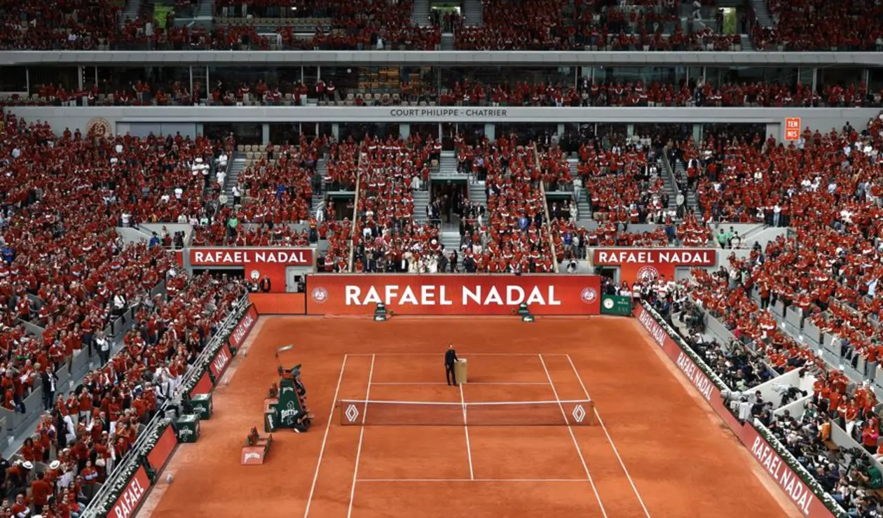 Homenaje Rafael Nadal en el torneo de Roland Garros