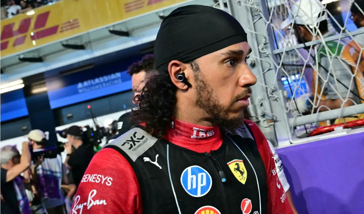 Hamilton no la pasa bien con Ferrari