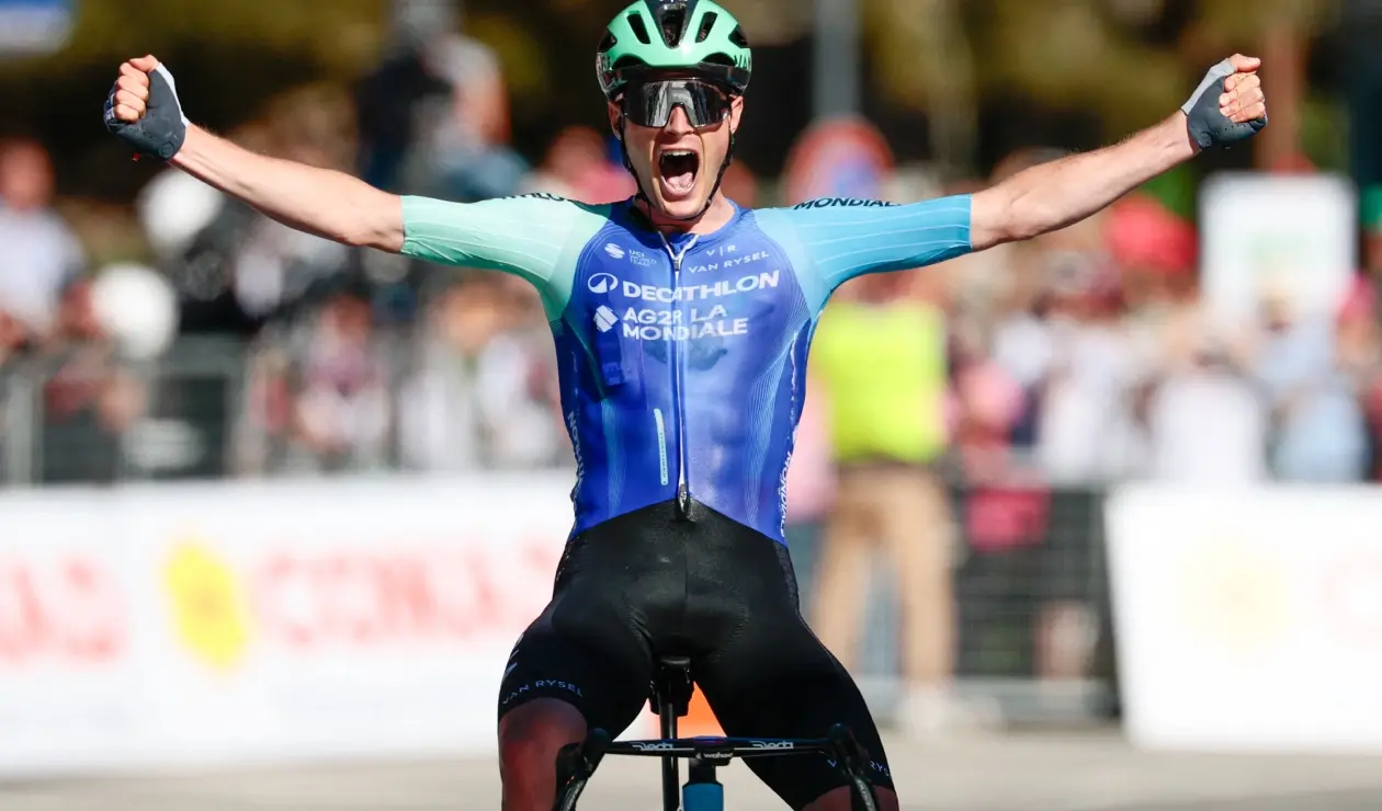 Nicolas Prodhomme, ganador de la etapa 19 del Giro de Italia