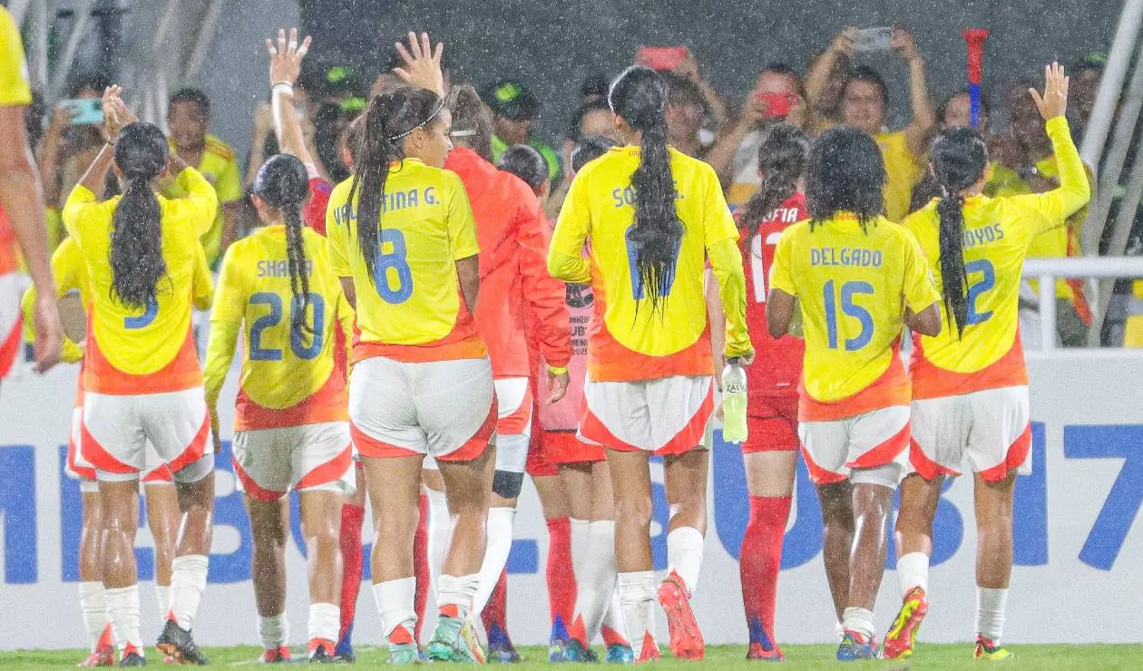Selección Colombia Femenina Sub-17 en el Sudamericano del 2025