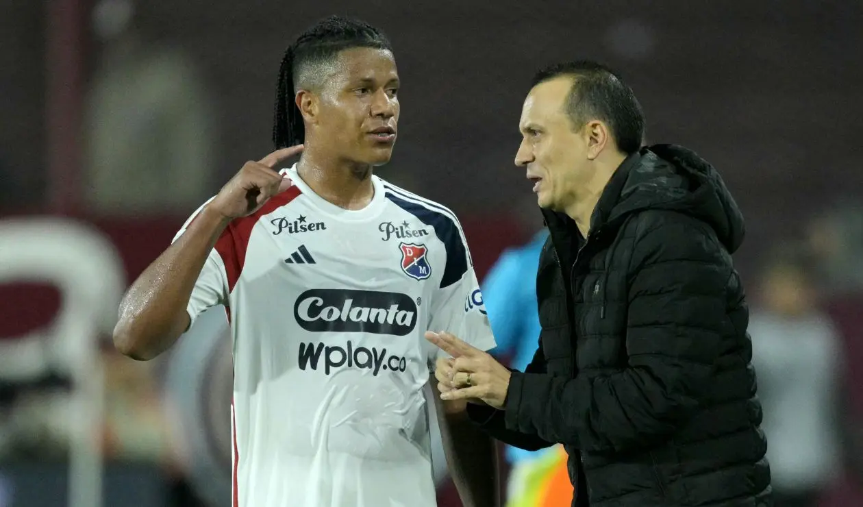 Alejandro Restrepo con el Medellín