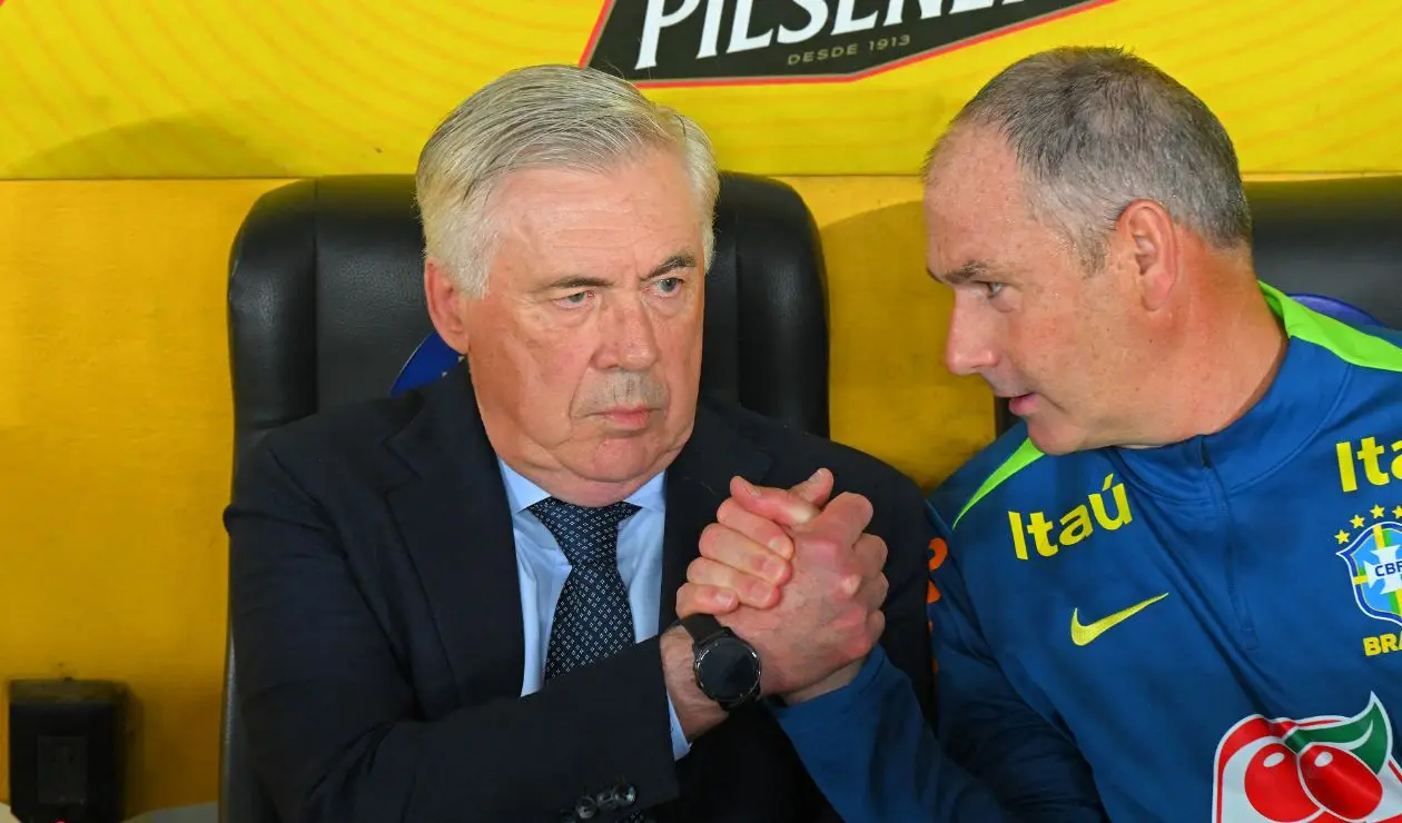 Carlo Ancelotti debutó como técnico de Brasil en la Eliminatoria