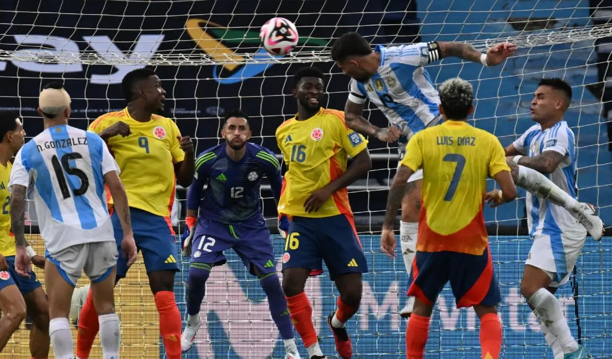 Colombia y Argentina en duelo por Eliminatorias al Mundial 2026