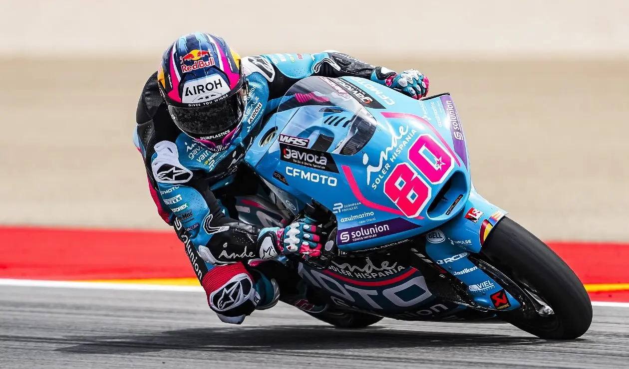 David Alonso, piloto colombo-español