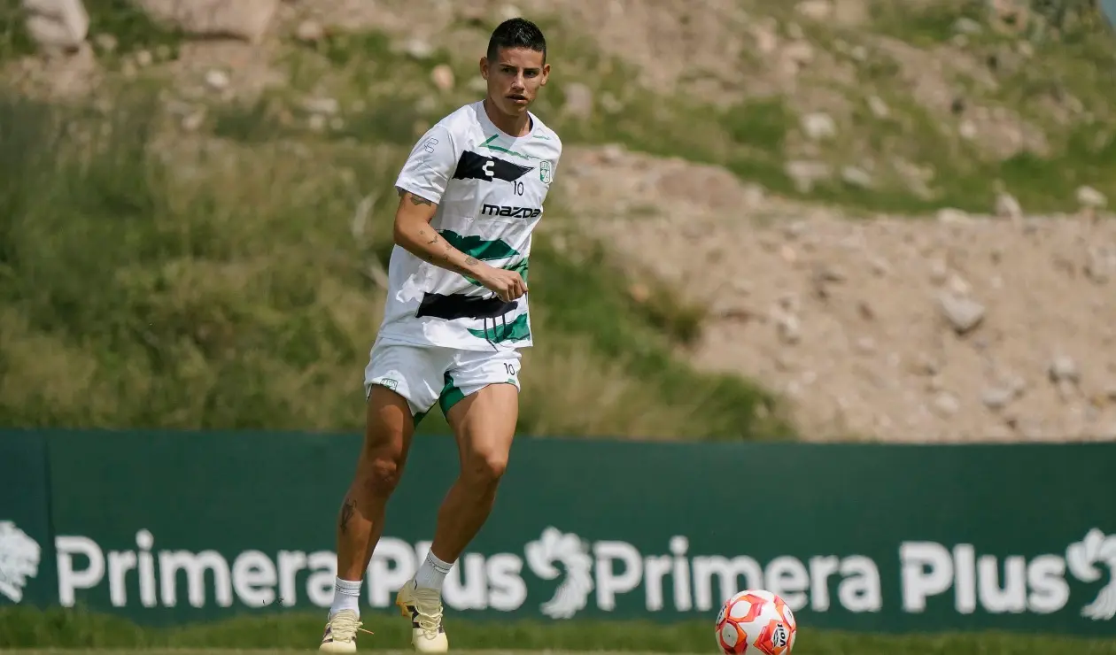 James Rodríguez regresó al Club León para la pretemporada