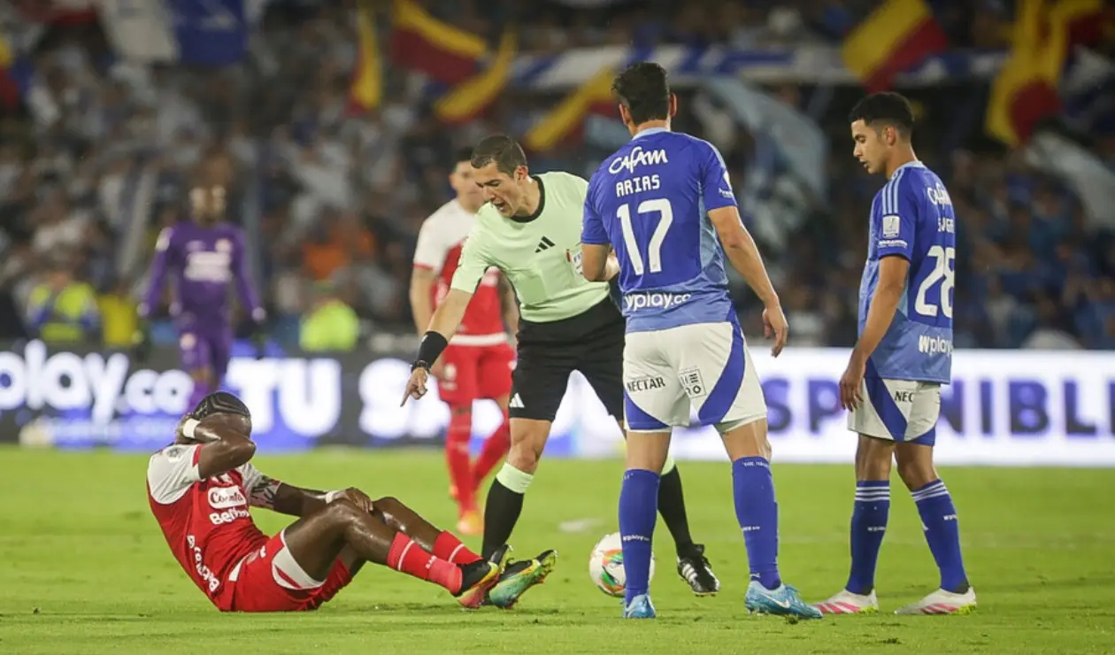 Millonarios vs Santa Fe en cuadrangulares de Liga BetPlay Fecha 6