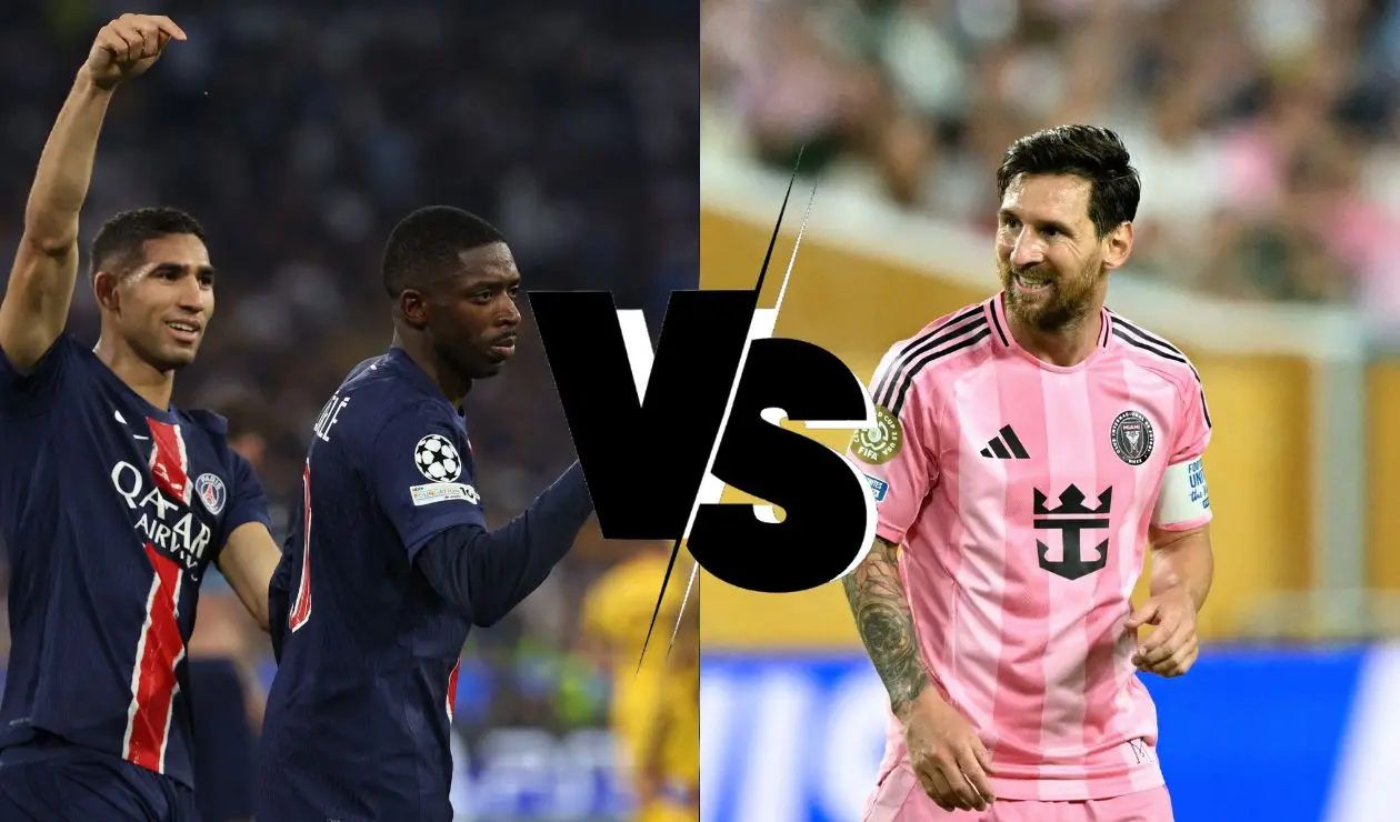 Así podrá ver en vivo el duelo entre PSG vs Inter Miami por los octavos de final del Mundial de Clubes. 