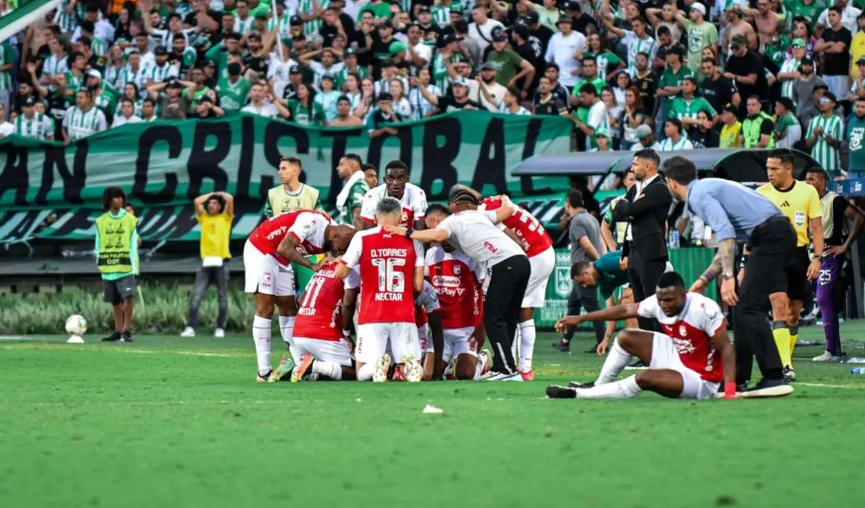 Santa Fe, líder del grupo B en cuadrangulares de Liga BetPlay